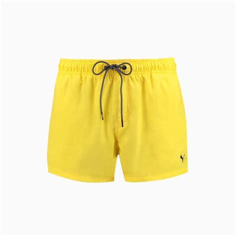 Шорти для плавання PUMA Swim Men Short Length S | Колір: | Yellow ...