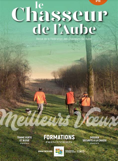 La Revue Du Chasseur De Laube Janvier 2022 Fédération Des