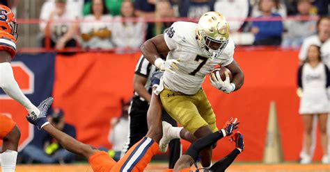 Notre Dame Football Notebook Irish Work The Ground And Pound One