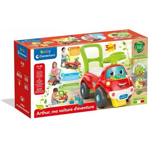 Clementoni Arthur Ma Voiture Daventure Jardin D Enfants