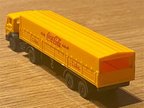 Lastwagen Coca Cola Spur N Gelb Kaufen Auf Ricardo