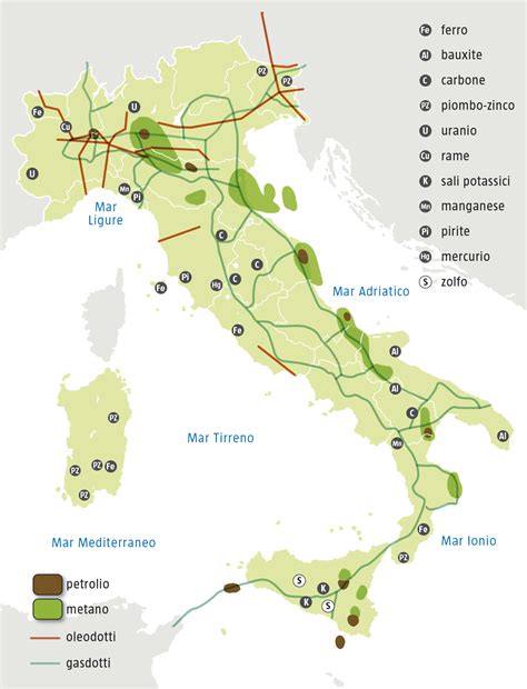 Le Risorse Minerarie In Italia