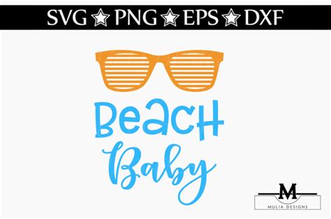 Beach Baby Svg By Mulia Designs