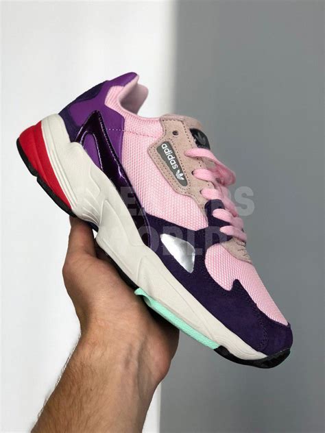 Кроссовки Adidas Falcon розово-фиолетовые купить в Спб Мск Москве Санкт ...