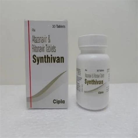 Synthivan Allopathic Atazanavir And Ritonavir Tablets At Rs Bottle