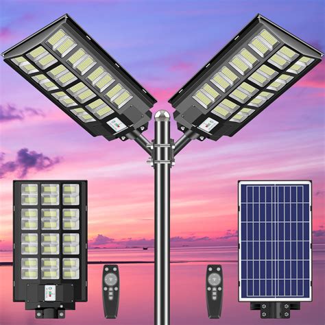 Joyeye Solar Street Light W Solar Street Lights Outdoor Solar