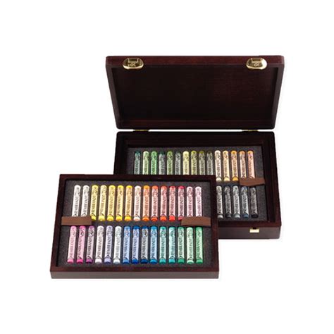 Rembrandt Coffret Bois Pastels Tendres Atelier Phuong