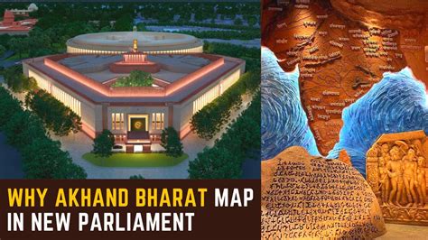 Why Akhand Bharat Map In New Parliament Building Youtube