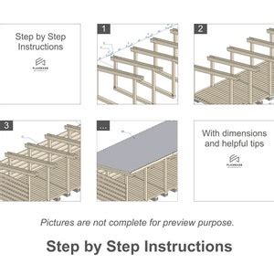 Firewood Shed Plans X Ft Diy Cord Woodshed Etsy