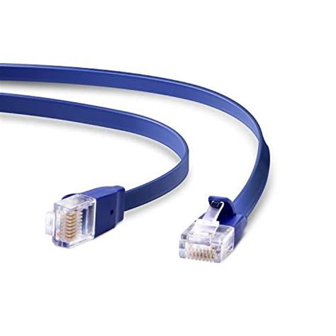 エレコム Lanケーブル Cat6a 1m 爪折れ防止コネクタ Cat6a準拠 スーパーフラット ブルーメタリック Ld Gfabm1