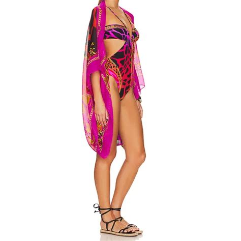 Two Piece Set Leopard Print Bikini With Print Smock Womens Swimsuit Bikini And Micro Bikini Price