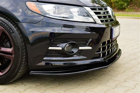 Front Splitter Volkswagen Cc R Line Textured Our Offer Volkswagen