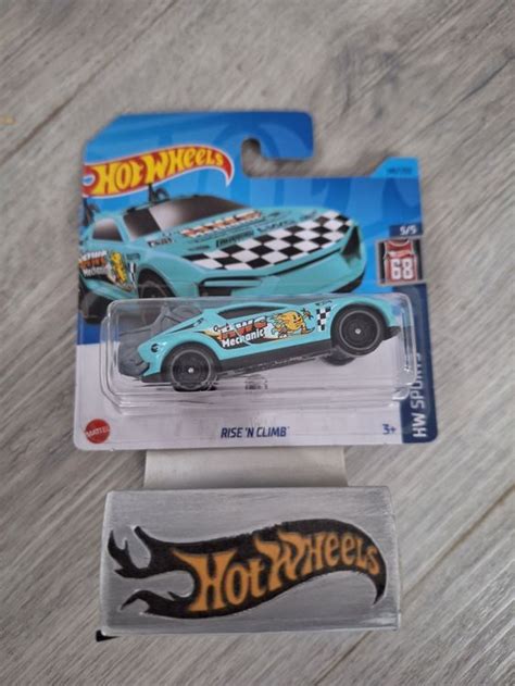 Treasure Hunt Hot Wheels HW Sports 2023 Rise N Climb 5 5 S Neu Und Originalverpackt In