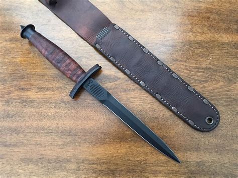 Vintage 1998 Case V 42 Stiletto Fixed Blade Knife Dagger Made In Usa Ebay