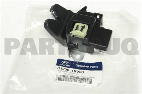 812301R030 Genuine Hyundai / KIA LATCH ASSY-TRUNK LID | eBay