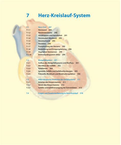 Pdf Herz Kreislauf System Bilder Buecher De Makroskopische