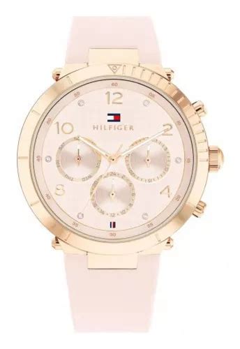 Rel Gio Feminino Tommy Hilfiger Tmy Rosa Mercadolivre