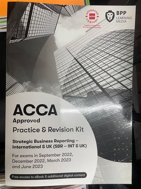 Acca Bpp Books Complete Set Hobbies Toys Books Magazines