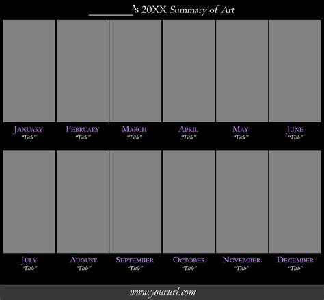 Summary Of Art Template