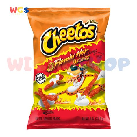 Jual CHEETOS Crunchy FLAMIN HOT Cheese Flavored 8oz 226 8g Shopee Indonesia
