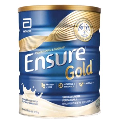 Jual ENSURE GOLD VANILLA 850GR Shopee Indonesia