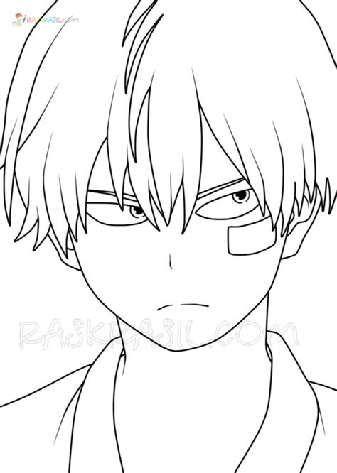 Dibujos De Todoroki Para Colorear Nuevas Im Genes Para Imprimir