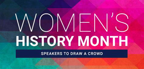 Start Planning Now For Your 2024 Womens History Month Event Apb Speakers