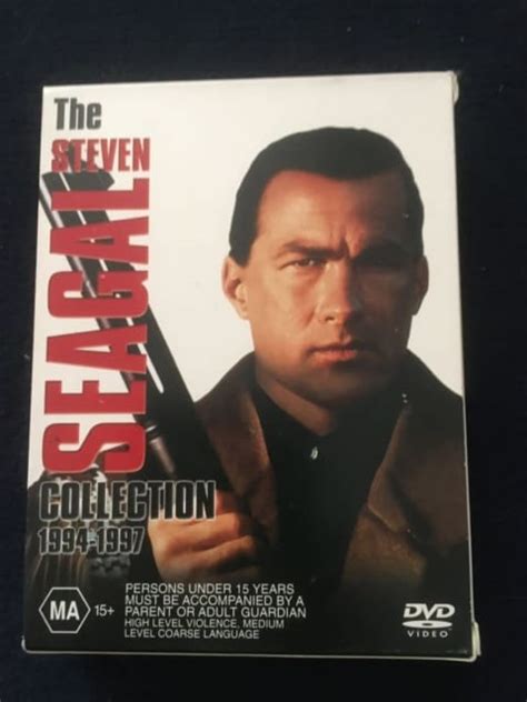 Steven Seagal Collection 1997 DVD Set Region 4 CDs DVDs