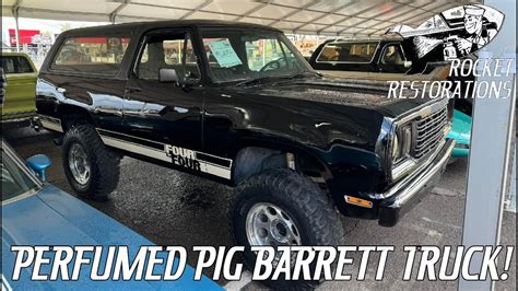 1978 Plymouth Trailduster Perfumed Pig Auction Truck From 2024 Barrett