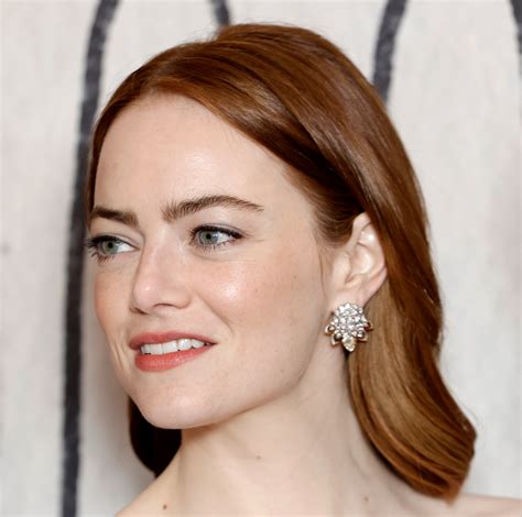 Emma Stone Will Take Your Breath Away In This Plunging Backless Silk Gown