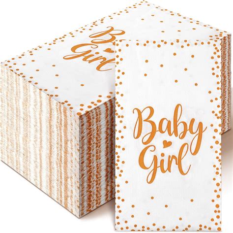 Amazon Jinei Pcs Baby Shower Napkins Cocktail Disposable Paper