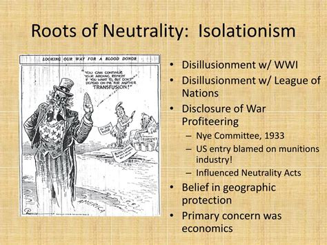 PPT American Neutrality 1920 1941 PowerPoint Presentation Free