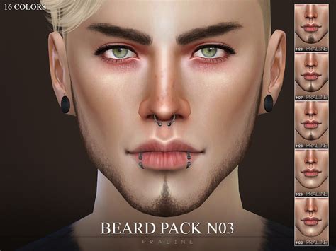 The Sims Resource Beard Pack N03