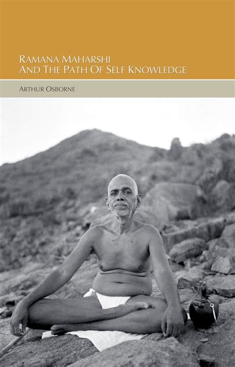 Ramana Maharshi And The Path Of Self Knowledge Ebook Osborne Arthur