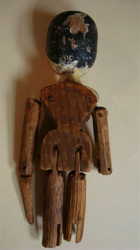 antique peg penny wooden doll | #3894058644