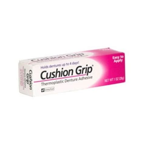 Cushion Grip Denture Adhesive Thermoplastic 1 Oz From Cvs Pharmacy