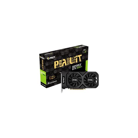 4GB Palit GeForce GTX 1050 Ti Dual OC Aktiv PCIe 3.0 x16 (Retail ...