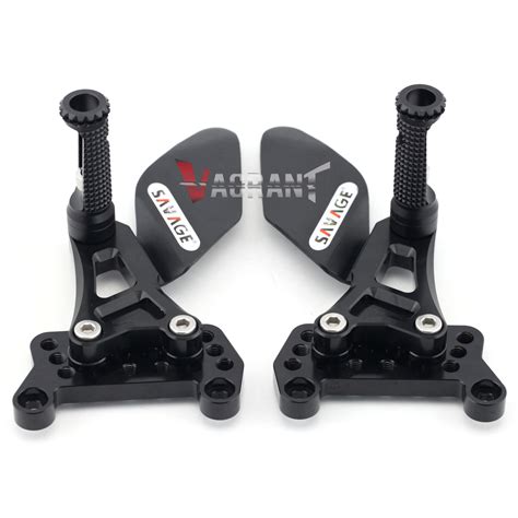 Rear Rearsets Footrest Foot Peg For MV Agusta Brutale 990 920 910 989