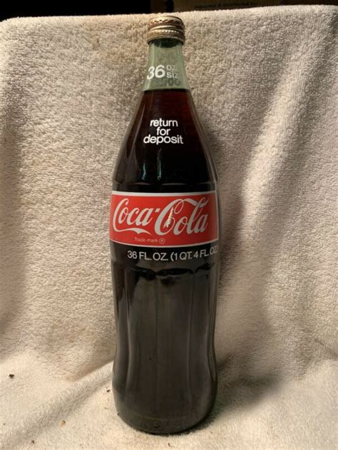 Full Oz Coca Cola Acl Soda Bottle Return For Deposit Antique Price