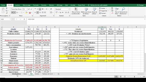 Analyse financière sur Excel introduction YouTube