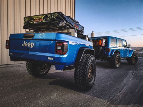 Jeep Gladiator Bed – (Hydro Blue) – American Adventure Lab