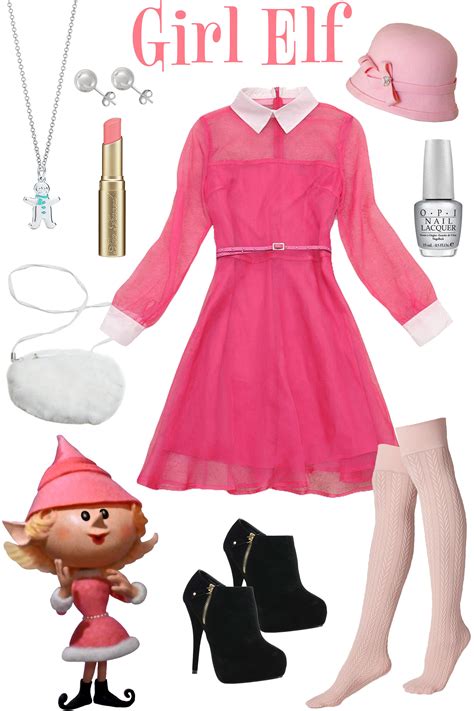 Pretty In Pink Fashion Inspired By Girl Elf Rudolph Christmas Elf