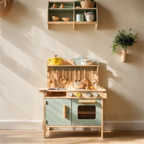 Handmade Wooden Play Kitchen Customizable Special Design - Etsy
