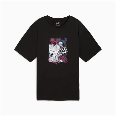 GRAPHICS Photoprint Tee Women | PUMA Black | PUMA SHOP ALL PUMA | PUMA
