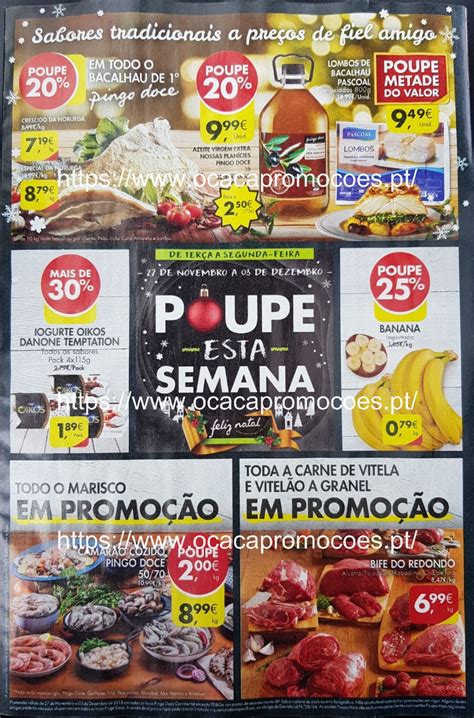 Folheto Pingo Doce Antevis O De Novembro A Dezembro O Ca A Promo Es