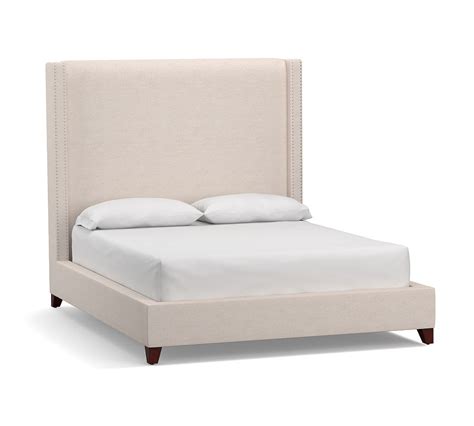 Harper Non Tufted Upholstered Bed Pottery Barn