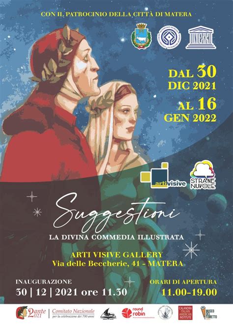 Rinnovo Invito Inaugurazione Mostra Suggestioni La Divina Commedia