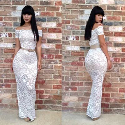 New 2014 Sexy White Nude Illusion Lace Low Back Gown Dress Sexy Long Strapless Club Dress Sexy