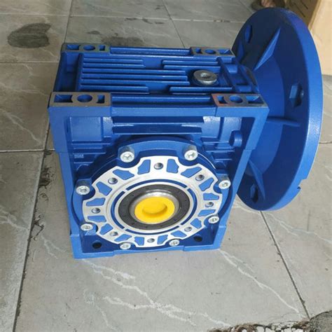 Jual Worm Gear Box Nmrv Ratio Input Motor Hp Output As Mm