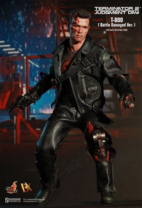 Arnold Schwarzenegger Como Terminator T 800 Danificado Action Figure Perfeita Hot Toys Blog